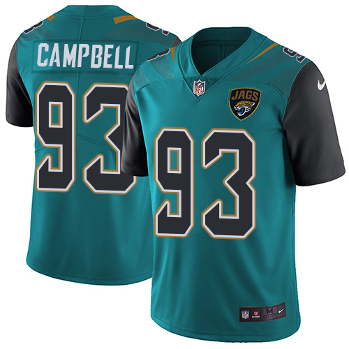 2019 Men Jacksonville Jaguars #93 Campbell green Nike Vapor Untouchable Limited NFL Jersey->women nfl jersey->Women Jersey